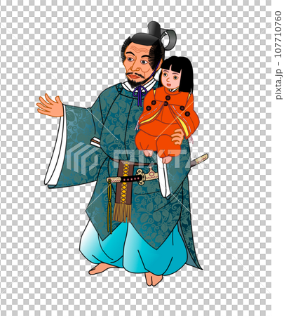 織田信長の後継者　三法師を擁立する羽柴秀吉 107710760