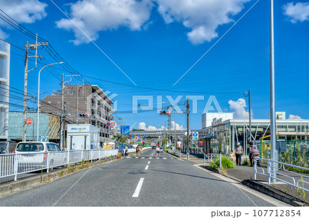 神奈川県横浜市の都市風景 東山田駅 神奈川県横浜市の都市風景 東山田駅 107712854