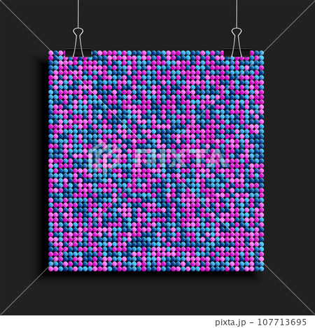 Background colorful shiny sequin, glitter, sparkle 107713695