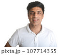 Smart Indian man in white 107714355