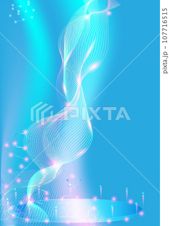 Season Christmas abstract background blue wave presentation poster art vector illustration Season Christmas abstract background blue wave presentation poster art vector illustration 107716515