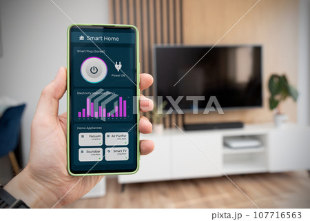 Smart home system mobile app Smart home system mobile app 107716563