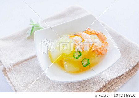 冬瓜と海老のとろみ煮 冬瓜と海老のとろみ煮 107716810