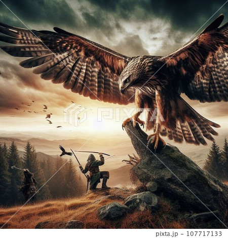 ゲームのような壮大な世界でタカと戦う勇者 ゲームのような壮大な世界でタカと戦う勇者 107717133