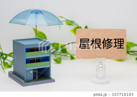 雨漏りで屋根修理のイメージ 107718183