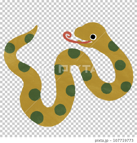 Polka dot snake (with texture) Polka dot snake (with texture) 107719773
