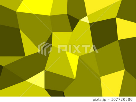 Digital art graphic design yellow crystal polygon abstract background texture wallpaper backdrop pattern template vector illustration Digital art graphic design yellow crystal polygon abstract background texture wallpaper backdrop pattern template vector illustration 107720386