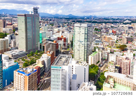 【仙台市】AER 展望テラスから見た北側の風景 【仙台市】AER 展望テラスから見た北側の風景 107720698
