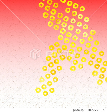 鹿の子紋様 107722693