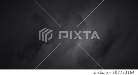 Elegant black background vector illustration with vintage distressed grunge texture and dark gray charcoal color paint. Elegant black background vector illustration with vintage distressed grunge texture and dark gray charcoal color paint. 107723164