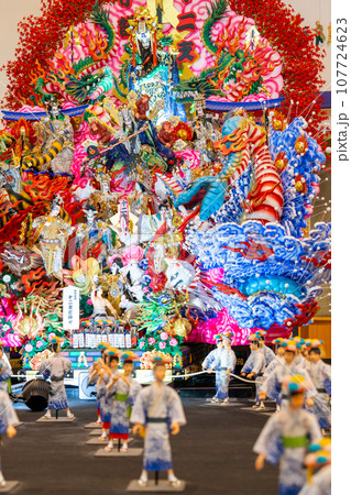 八戸三社大祭の山車 107724623