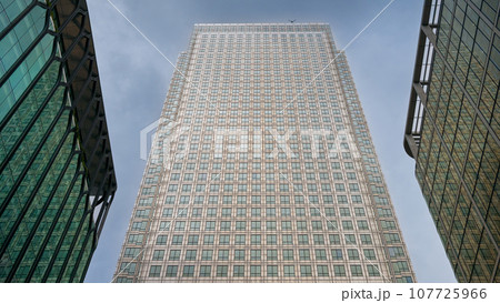 Skyscrapers in Canary Wharf district in London, United Kingdom 107725966