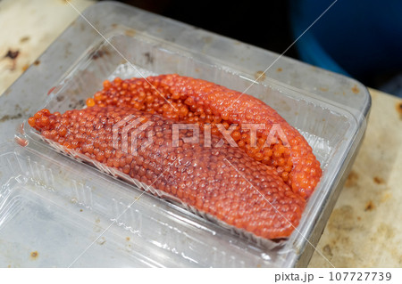 筋子 いくら イクラ 鮭の卵 魚卵 筋子 いくら イクラ 鮭の卵 魚卵 107727739