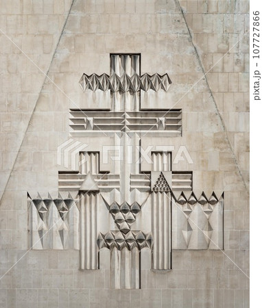 Symbol of Liverpool metropolitan cathedral. 107727866