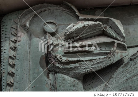 Entrance door of Metropolitan Cathedral of Christ the King in Liverpool. Entrance door of Metropolitan Cathedral of Christ the King in Liverpool. 107727875