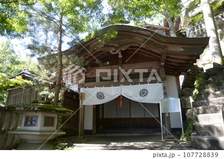 太郎坊阿賀神社 長楽殿 滋賀県東近江市小脇町 太郎坊阿賀神社 長楽殿 滋賀県東近江市小脇町 107728839