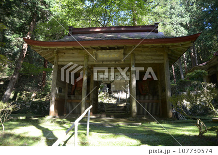 金勝寺　仁王門　滋賀県栗東市荒張 107730574