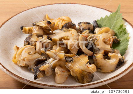 [北海道産]　つぶ貝　燻製 107730591