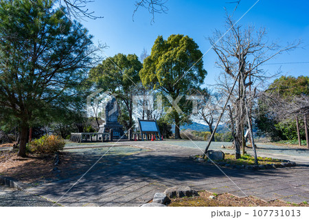 歴史ある公園風景 (日本最大、最後の内戦「西南の役」の激戦地)田原坂公園 歴史ある公園風景 (日本最大、最後の内戦「西南の役」の激戦地)田原坂公園 107731013