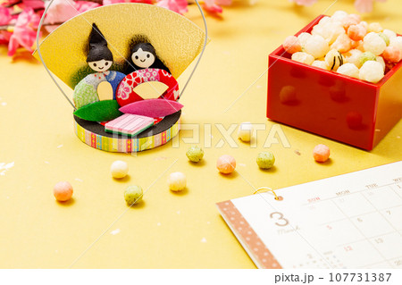 ひな祭りのイメージ ひな祭りのイメージ 107731387