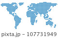 世界地図 107731949