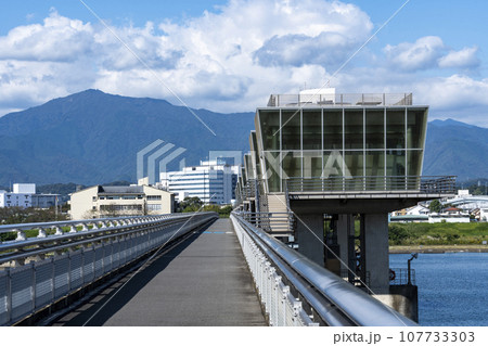 相模川大堰の風景 107733303