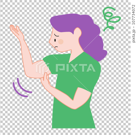 People who are concerned about sagging upper arms 107734072