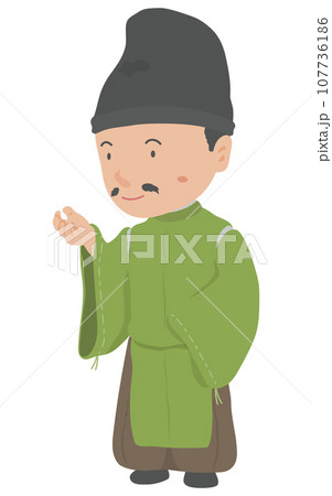 平安時代の貴族　狩衣 107736186