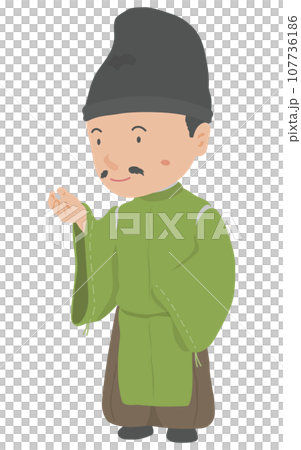 平安時代の貴族　狩衣 107736186