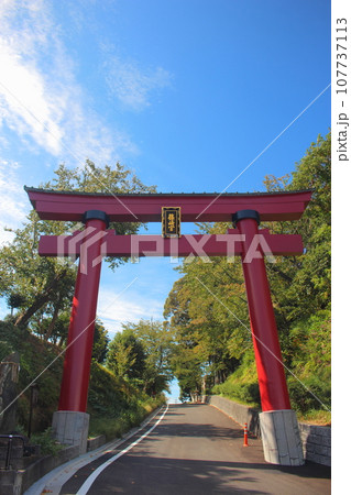 北九州市 篠崎八幡神社の鳥居 107737113
