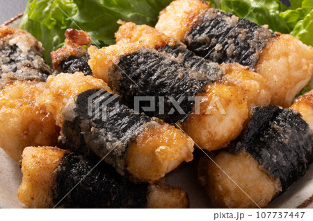 鶏ササミの磯辺焼き 鶏ササミの磯辺焼き 107737447