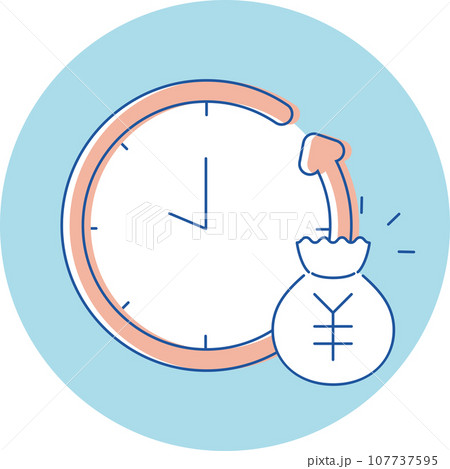 アイコン 3色塗 給与形態 アイコン 3色塗 給与形態 107737595