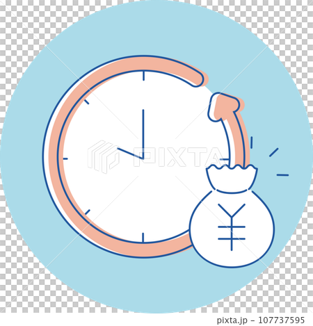 アイコン 3色塗 給与形態 アイコン 3色塗 給与形態 107737595