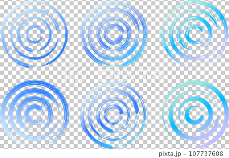 用淺藍色畫筆繪製同心圓 用淺藍色畫筆繪製同心圓 107737608