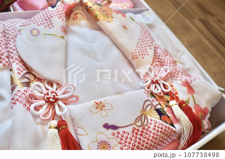 七五三の女の子の着物セット 七五三の女の子の着物セット 107738498