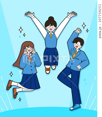 Character illustration for the college entrance exam 107739251