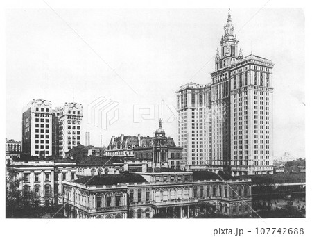 アメリカ　ニューヨーク市庁舎 107742688