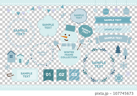 Winter frame material treatment set Winter frame material treatment set 107745673