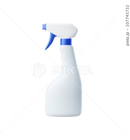 Detergent and clean product plastic bottle mockup. Isolated realistic 3d vector sleek and efficient spray cleaner container for effortless cleaning, embodies style and practicality for household chore Detergent and clean product plastic bottle mockup. Isolated realistic 3d vector sleek and efficient spray cleaner container for effortless cleaning, embodies style and practicality for household chore 107745732
