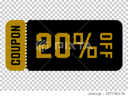 illustration of discount coupon illustration of discount coupon 107746176