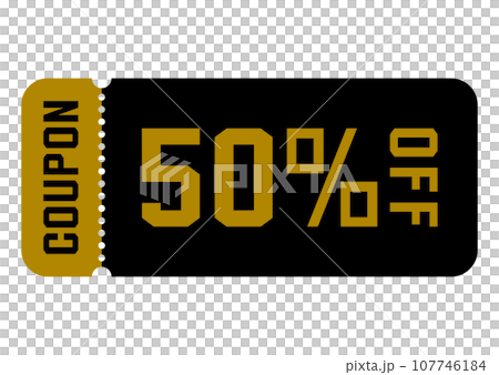 illustration of discount coupon 107746184