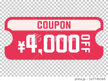 illustration of discount coupon illustration of discount coupon 107746388