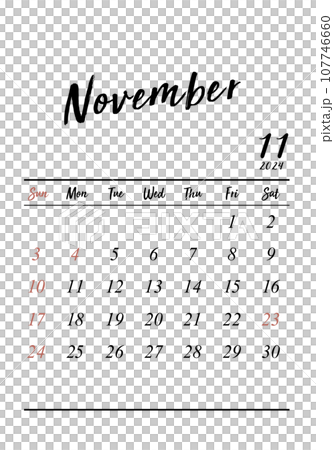 2024_November_Antique Calendar_Vertical 107746660