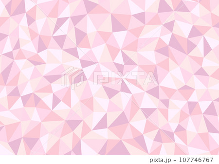 ピンク系のポリゴンテクスチャ ピンク系のポリゴンテクスチャ 107746767
