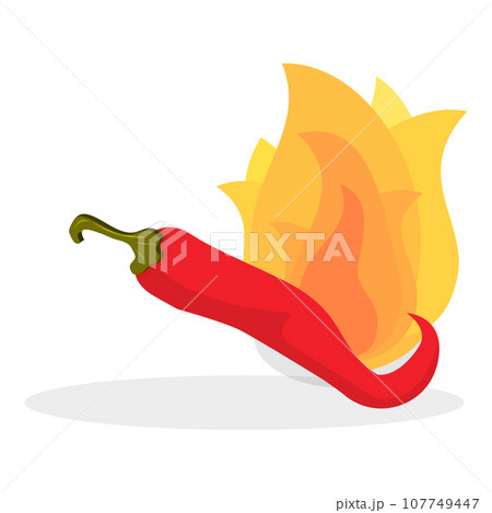 3D Isometric Flat Vector Set of Hot Sauces. Item 7 107749447