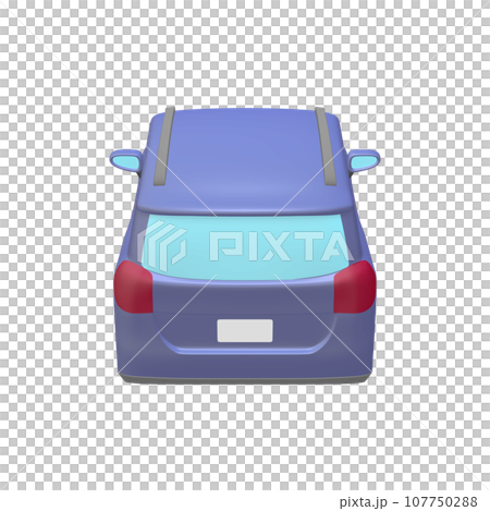自動車のイラスト素材 デフォルメ SUV風コンパクトカー 青 ルーフレール有(1_n) 自動車のイラスト素材 デフォルメ SUV風コンパクトカー 青 ルーフレール有(1_n) 107750288