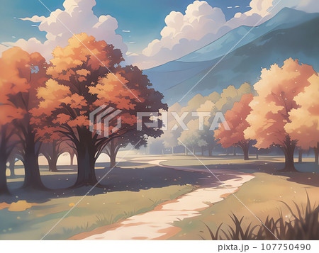 落葉広葉樹 107750490