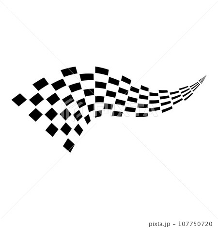 Race flag icon design Race flag icon design 107750720