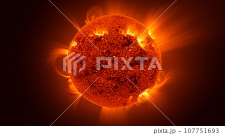 燃える太陽 107751693