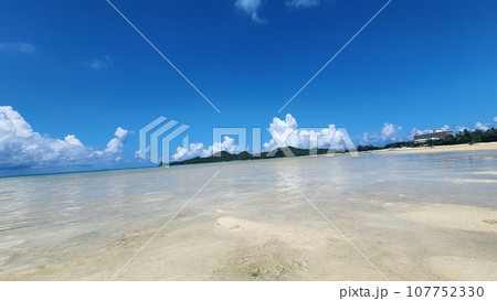南国の海 石垣島 底地ビーチ 南国の海 石垣島 底地ビーチ 107752330